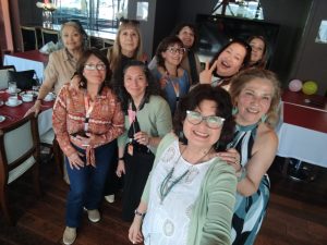 Socias de AGEPV durante la celebración de sus 26 años en Viña del Mar